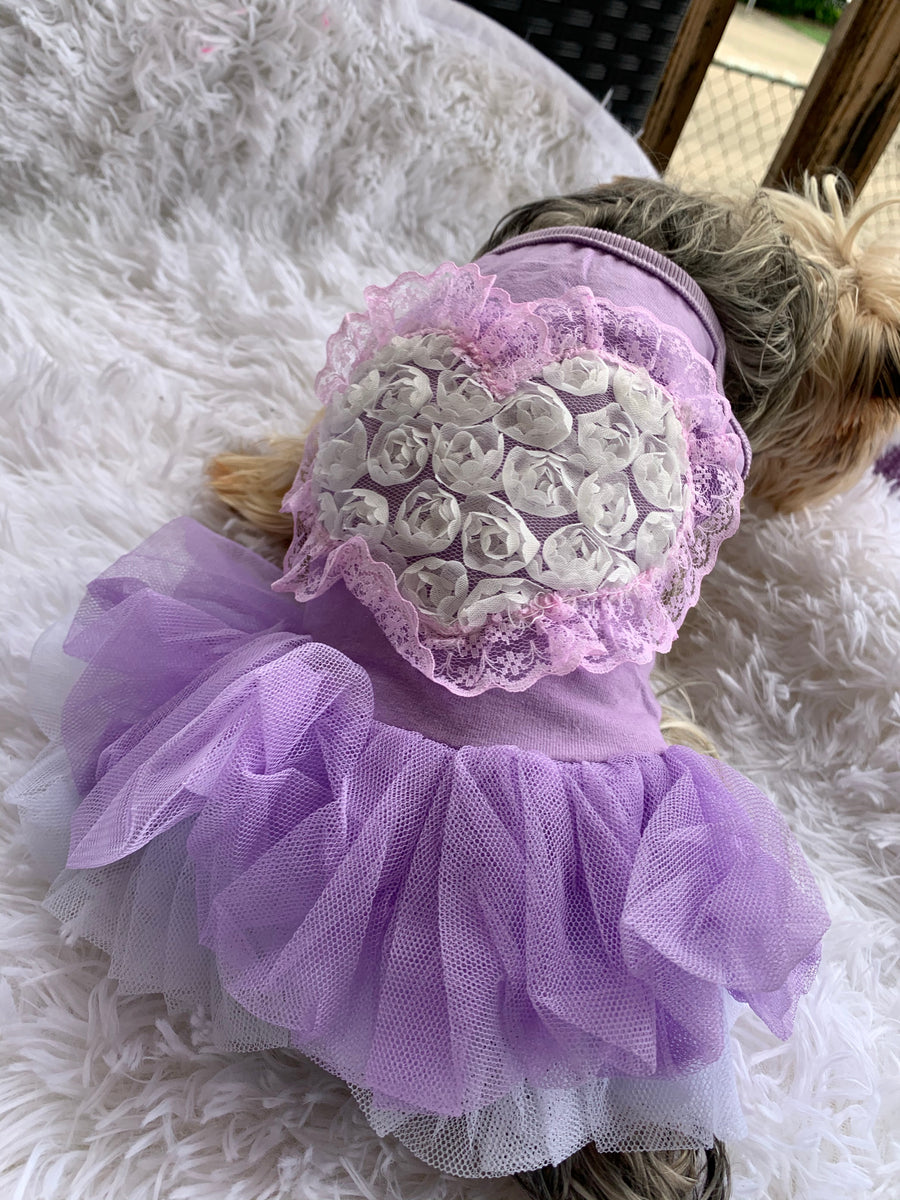 strapless open back dress Purple Heart dress – Little Bon Bons Boutique