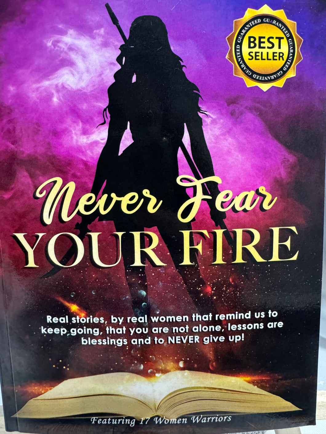 Never fear your fire book